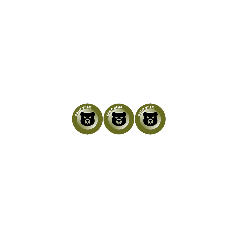 Set 3 jetons Infinity Dropbear Set 3 jetons Infinity Dropbear