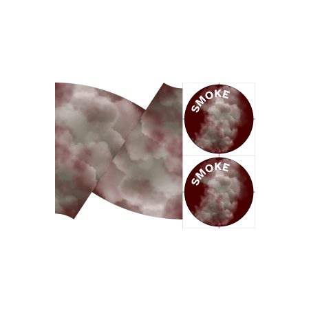 Set 2 jetons Smoke + gabarit pour Infinity