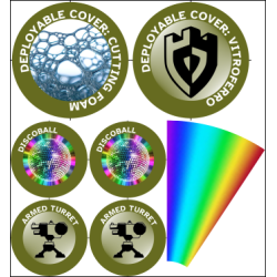jetons N5 discoball turrets deployable cover