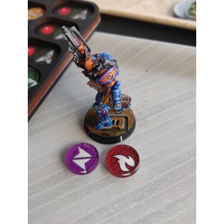 Set de 40 jetons d'ordre pour Infinity (format : maxi)