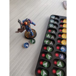 Set de 40 jetons d'ordre pour Infinity (format : mini)